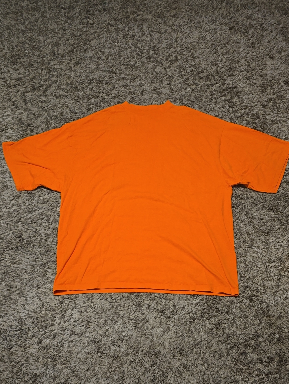Men's Short-Sleeve Orange Crew T-Shirt
